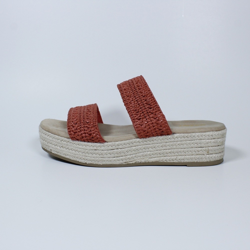 Old Navy Double-Strap Espadrille Platform Sandals - Women's -‎ Size US 8